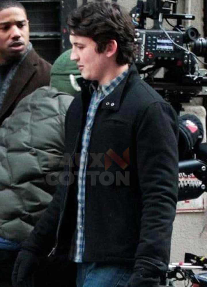 Fantastic Four Miles Teller Black Jacket